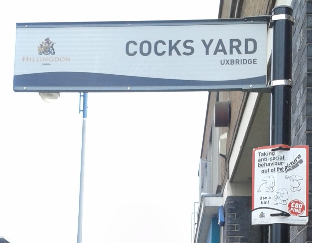 Cocks Yard Uxbridge Zoomed